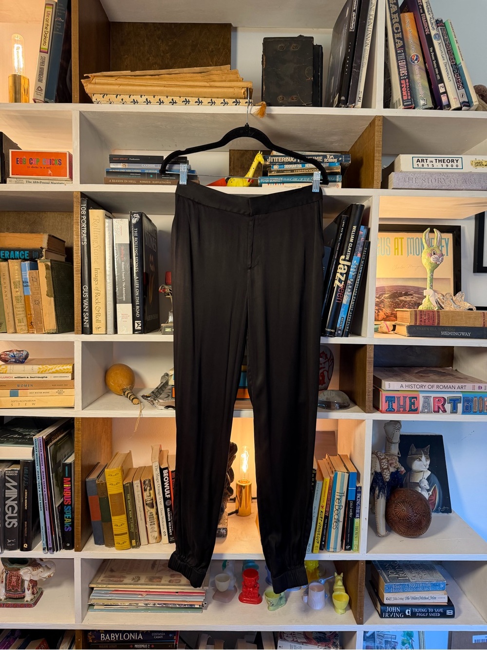 Equipment Black Dress Pants - Sleek Tailored Taper